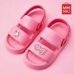 [Spring Special] Miniso Barbie Daylight Glitter Collection Sandals,Halloween Breathable Comfortable Toe Thong Sandals for Beach Back To School, Fashion All-match Sandals for Daily Wear. Women Girl  springtok,cozyvibes