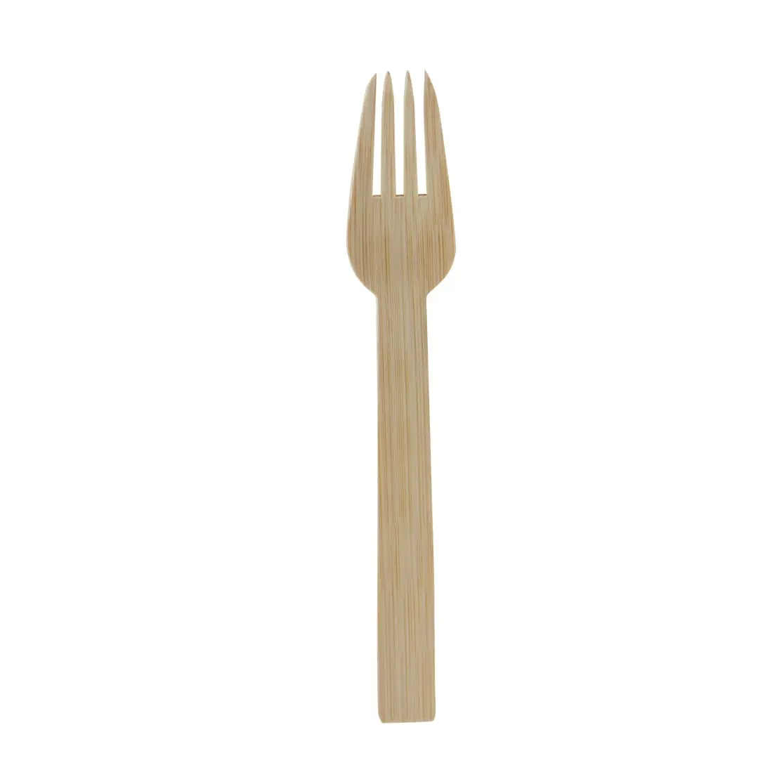 212 MAIN 6.69 in. Natural Bamboo Light Fork, Kitchen Cutlery, Tableware
