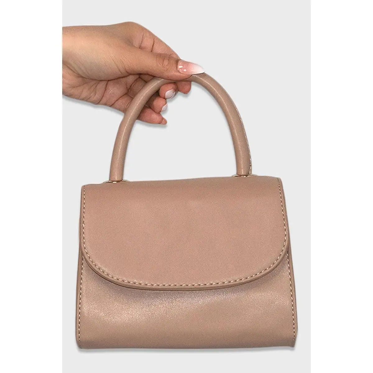 Mini Purse (Nude)