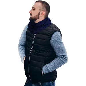PERU Chunky Knitted Scarves, Soft Authentic Peruvian Alpaca  Infinity Snood Scarf for Winter, Unisex,  Size,