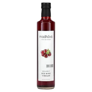 Madhava Organic Red Wine Vinegar, 16.9 fl oz