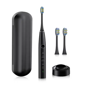 Landot Rechargeable Sonic Electric Toothbrush, 5 Modes, High Vibration, Waterproof, Full Mouth Care, Gum Massage, Brighter Teeth