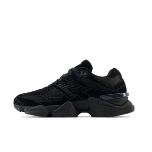 New Balance 9060 Triple Black Cat Suede Men's Perfect Daily Casual Comfort Fashion Black Cat Footwear Lifestyle Sneaker Walking Shoe Boy