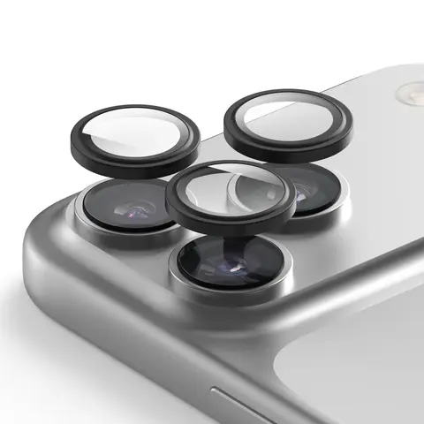 [elago Official] Camera Lens Protector for iPhone 17 Pro & iPhone 17 Pro Max – 9H Tempered Glass, Aluminum Camera Guard, Anti-Smudge, Case Friendly, Easy Installation