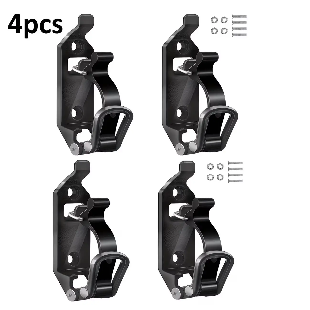 2/4 Piece Shovel Axe Set with Quick Release Device and Durable Clips, Corrosion Resistant, Flexible Accessories for Trucks Boats Suvs, Tool Accessories, Durable Tools