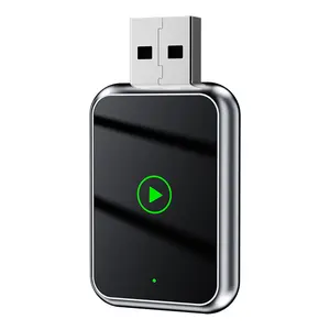 Yurnlv 2 in 1 Wireless Apple CarPlay Adapter, for both Apple and Android,converts wired to wireless, suitable for factory wired CarPlay cars Portable