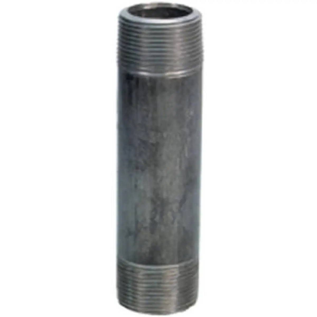 212 MAIN Black Steel Pipe Fitting Nipple, 0.5x7 in. Male National Pipe Taper (NPT) Thread, Rust Resistant for Tighter Seals, Water Sports Sailing Joiner