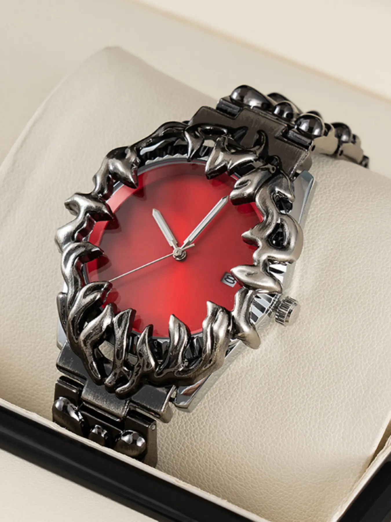 Y2K Demon Claw Case Quartz Watch Men Hot Medieval Old Unique Creative Luxury Men's Watches ins style Niche Quartz Watches