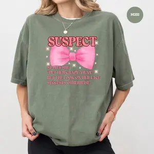 Suspect States She "Put Her Crazy Away" T-Shirt - Suspect Trend Saying - Suspect Trend Shirt - Suspect Tee - Funny Tee