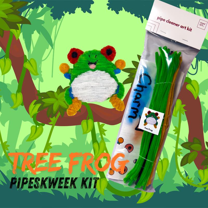 Tree Frog PipeSkweek Pipe Cleaner Craft Kit