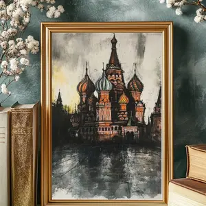 St. Basil’s Cathedral Architecture 8x10 Matte Art Print - Unframed - Home Decor Artistic Room Decoration Wall Photo Poster