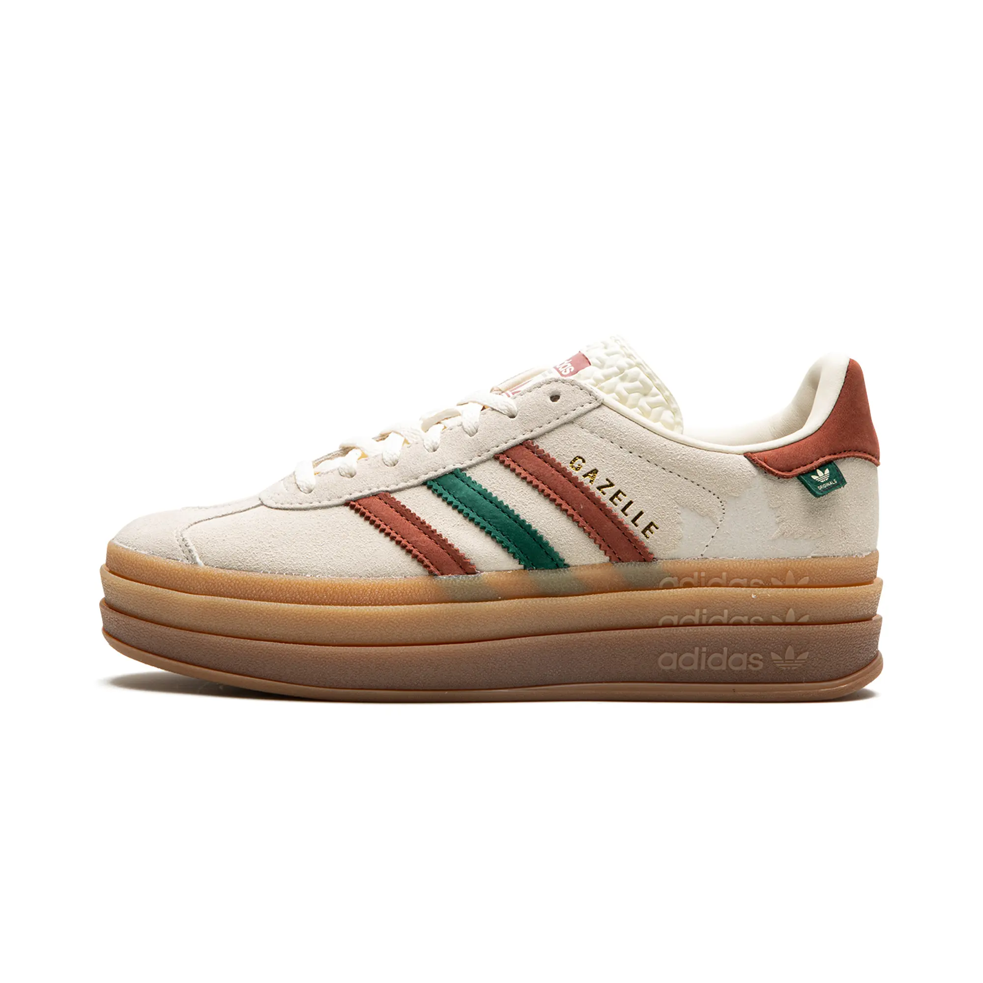 GAZELLE BOLD WMNS "Cream White / Wild Sepia" IG3685