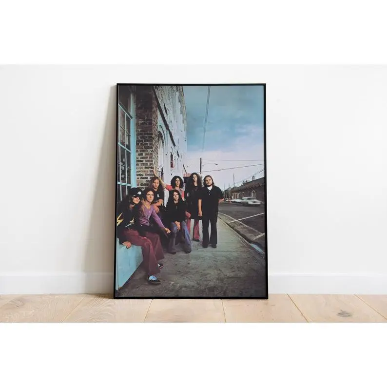 Lynyrd Skynyrd Band Poster Print – Classic Rock Music Wall Art Home Decor