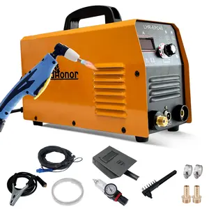 40A Plasma Cutter LHR-EPC40 Dual Voltage 110/220V Non-Touch Pilot Arc Clean 1/2" Cuts Portable Design with Smart LED Display