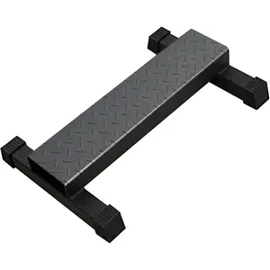 Upgraded  Raise Bar, Wide and High Squat Machine for  Stretching, Squat, Foot Stretch workout, Anti-Slip Solid Steel  Raise Block