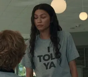 I Told Ya T-Shirt from Challengers Movie worn Zendaya - Zendaya I Told Ya Tee Fans Gift