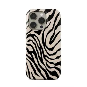 Zebra Print Phone Case – Bold Black & White Stripes,phone Case Suitable for Iphone 11/12/13/14/15/16/17 Pro Promax Plus Air and Samsung S22/S23/S24/S25 Plus Ultra Fe