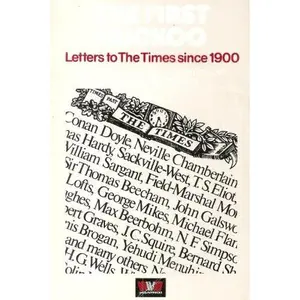 USED-First Cuckoo: Letters to The Times, 1900-75 by Kenneth Gregory (Paperback)