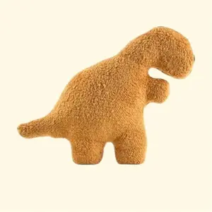T-Rexonuggie-  Soft Cotton Washable Cotton pillow travel comfortable side warm