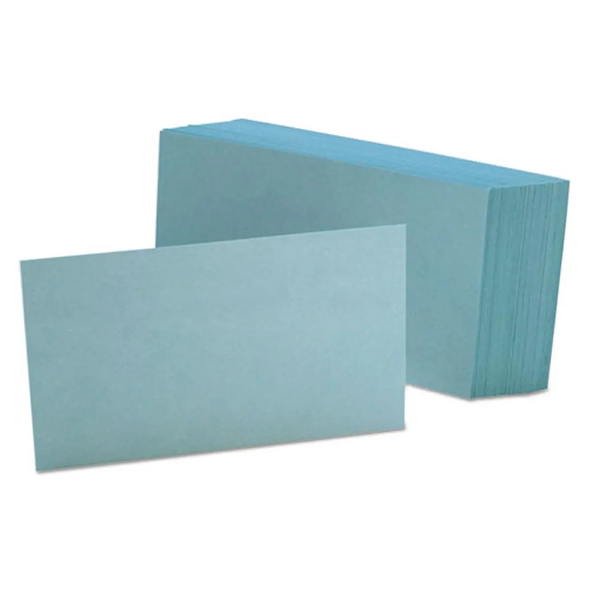 212 MAIN Oxford 3x5 Unruled Blue Index Cards - Uniform Size, Study Aid, Office Stationery for Computers & Office Equipment Use