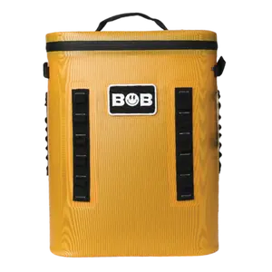 BOB THE COOLER CO - 25L "The BRO" Insulated Backpack Cooler Leak Proof & Great for Picnic, Sports, Beach, & More Fits 30 12oz Cans