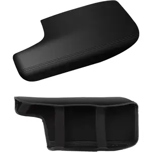 Car Center Console Armrest Cover for Subaru Crosstrek Accessories 2018 2019 2020 2021 2022 2023 Impreza 2017-2023 Leather Arm Rest Box Lid Middle Console Cover Seat Protector