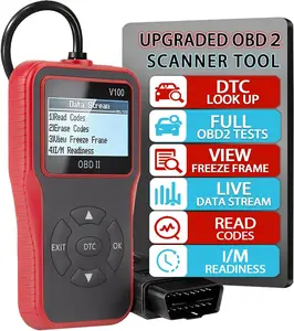 V100 OBD2 Diagnostic Diagnostic Tool Tool, Code Reader, Engine Light Diagnostic Tool,   Tester, for OBD2  &  Since 1996