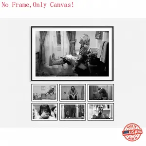 Movie Scenes Bathroom Art Poster Set – Mix + Match Bathroom Prints, Bathroom Art Bundle & Toilet Humor Wall Decor. A Funny Gift, Perfect for Bathroom, Bedroom, Living Room, Study & More, Unframed to Fit Any Space Vibe. trendy newspaper cover art poster