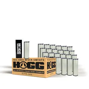 20oz SUBLIMATABLE GLOW SKINNY STRAWBLER CASE (25 UNITS)