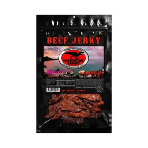 Sweet & Spicy Beef Jerky - Dried Snack with Flavor Profile