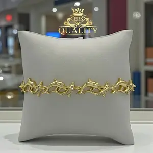 B12 Dolphin Bracelet- Gold Plated 14k