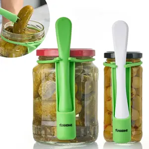 2 Pack Pickle Fork, Pickle Grabber, Stainless Steel Olive Grabber Tool, Fork Pickle Picker, Deep Jar Food Grabber for Olive, Vegetable , Unique Kitchen Gadgets