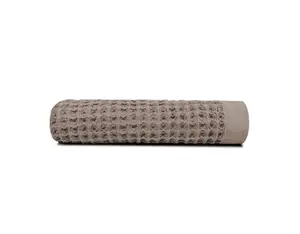 Tan Waffle Bath Towel