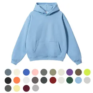 Men's and women's casual solid color top pullover, sports warm and fleece hooded long sleeved loose fit sportswear should be suitable as a matching item for men's and women's casual trade, and can be paired with women's tight pantsOversize