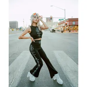 Lunar high waist Flare Pants