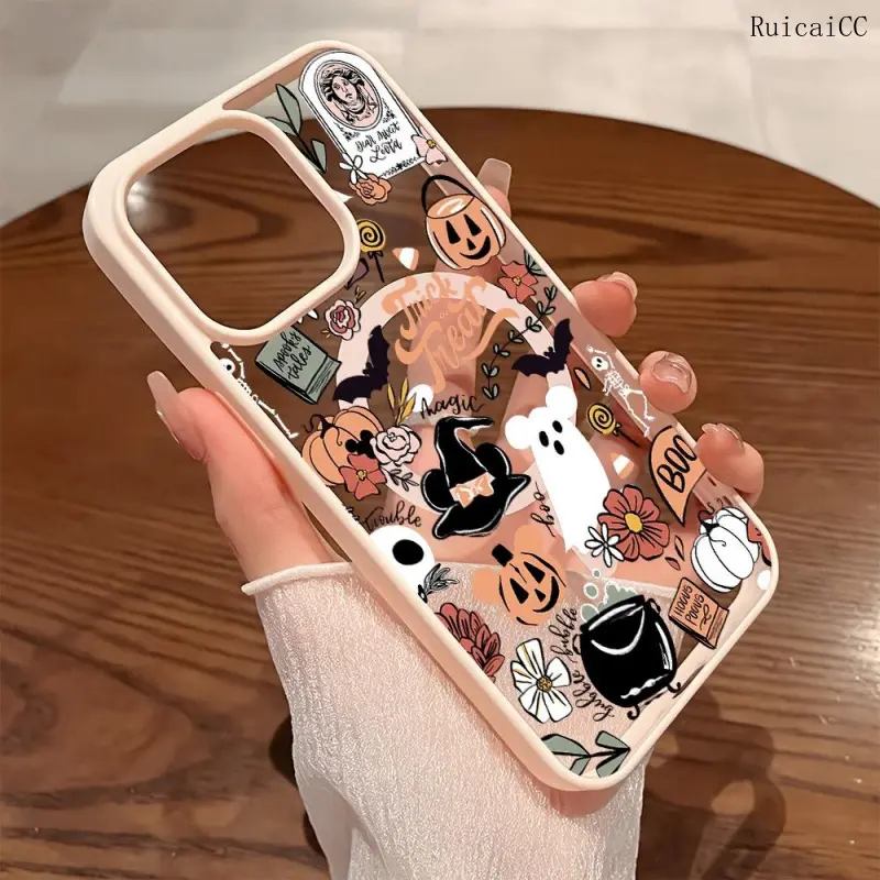 Premium Magnetic Phone Cases for iPhone11/12/13/14/15/16//17/Air/promax/Plus Halloween Magic Delight y2k cased MagSafe Ready, Anti-Fall, Springtok and Ultra-Thin Design | Perfect for Everyday Use Protector Screen Protector Aesthetic Resistance