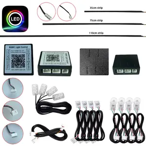 RGBIC "LED Lamp" Accessories Symphony LED Strip 3 Wires (RGB Footlight/Door lights/Storage lights 4 wires)