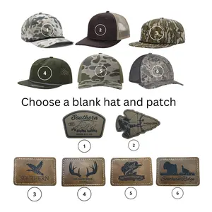 Choose a blank hat and patch