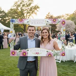 Personalized Wedding Photo Booth Frame