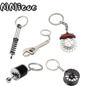 5 Pack Mini Gear Shift Keychain Compatible for all - Realistic Manual Transmission Shifter，Car Enthusiast Gift for & Drivers (5 Unique Auto Parts) car stuff