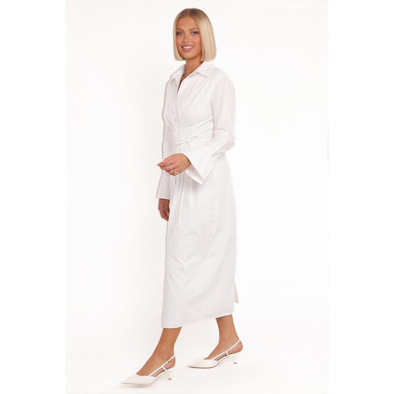 Alexander Shirt Dress - Ivory