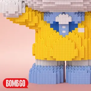 BOMBGO  Building Block, Toys,Birthday Gift,Christmas Gift,Educational Building Blocks,Trend Decoration,Cool Gifts,Brick,Family Bonding BlackFriday Christmas