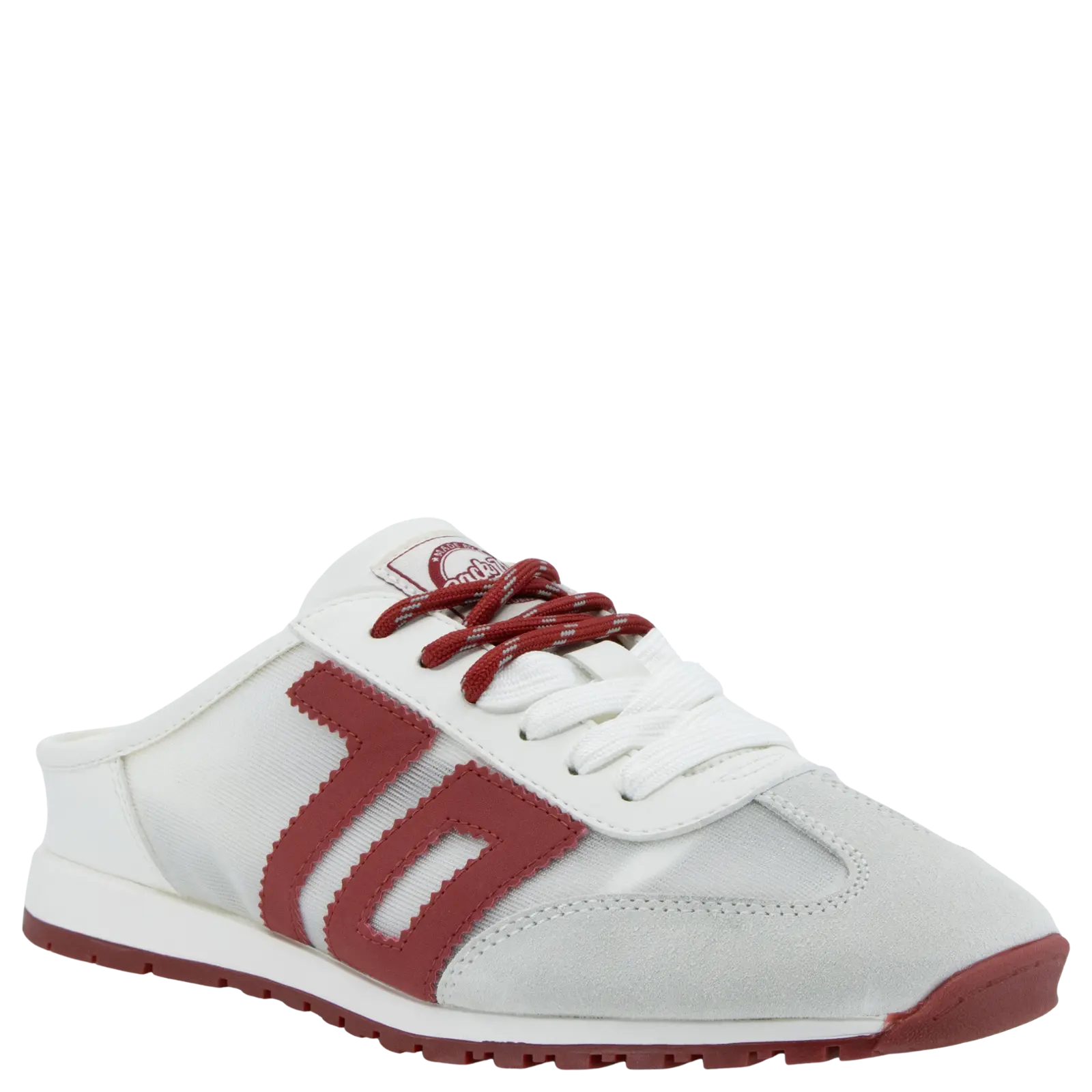 VENICE in WHITE SCARLET Backless Sneakers