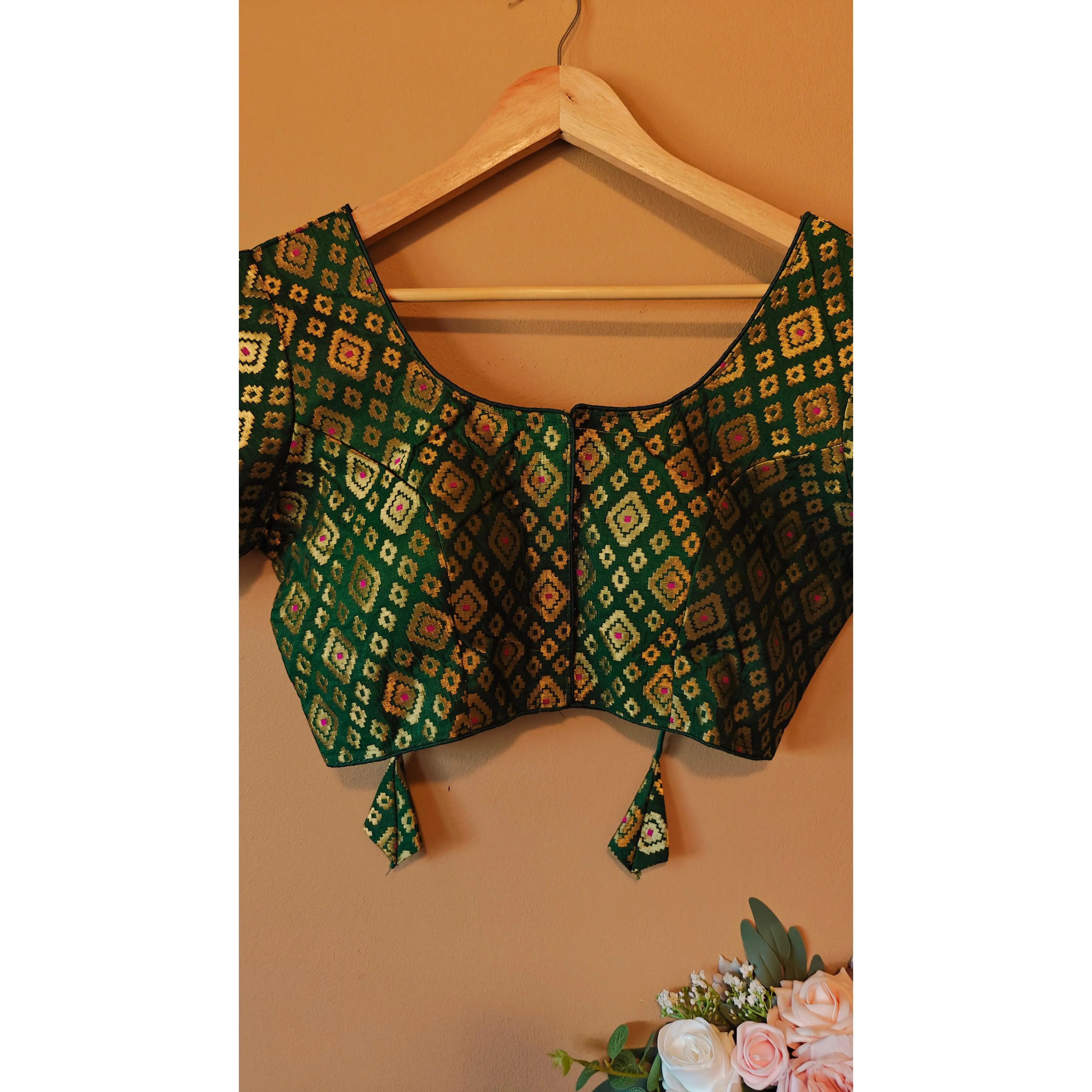 Party Wear Designer Banarasi Silk Blouse