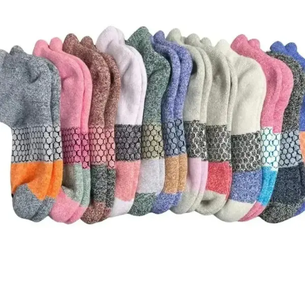 Colorful Crew Socks for Women - Comfortable and Durable, Available in Multiple Colors, Perfect for Daily Wear