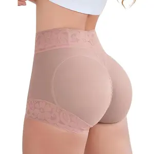 Butt Lifting Panties, Tummy Control Shapewear for Women Compression Underwear Short Lace Butt Lifter Shapewear