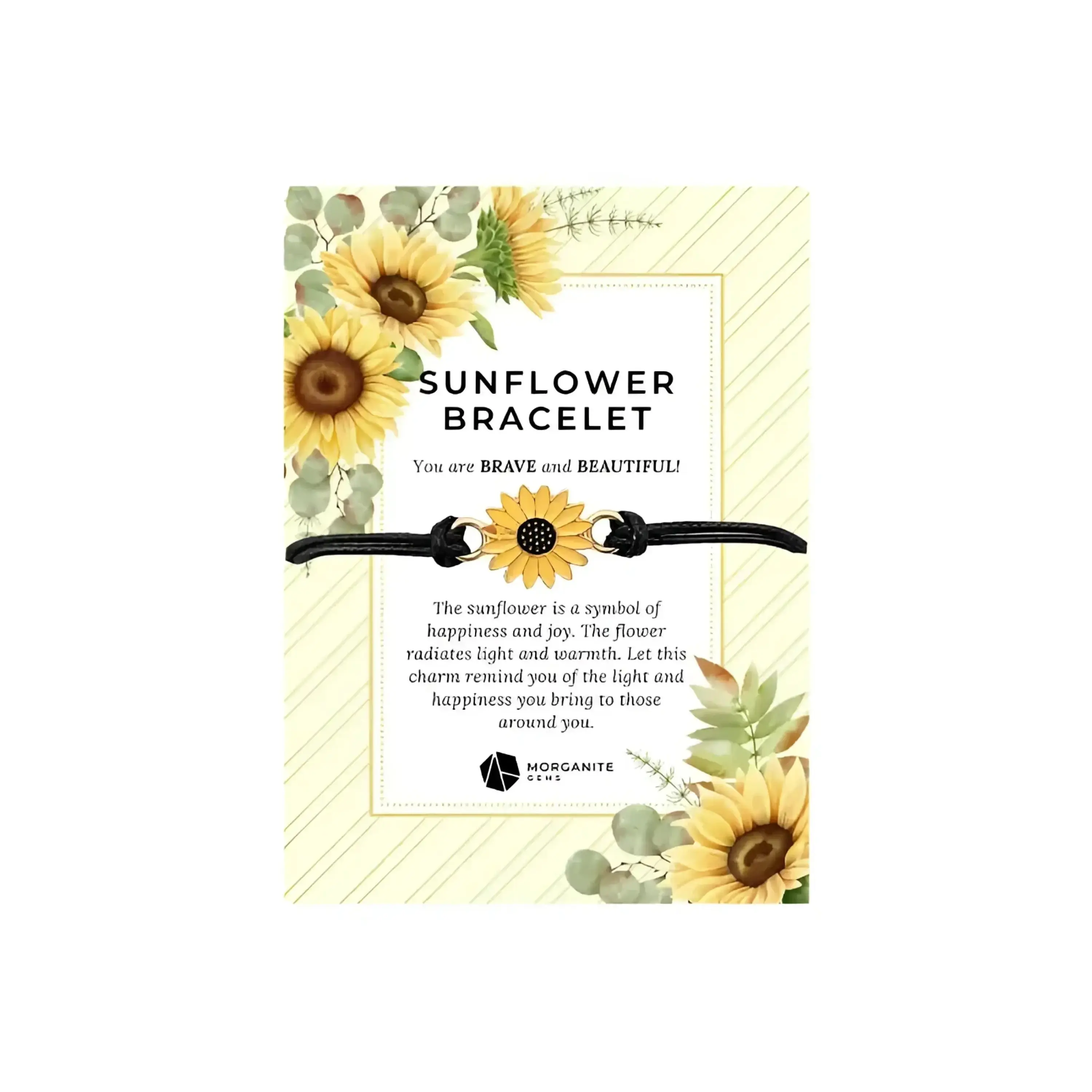 Sunflower Bracelet Sunflower Bracelet