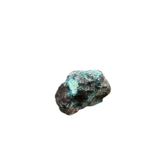 Natural Chrysocolla and Quartz Copper Mineral