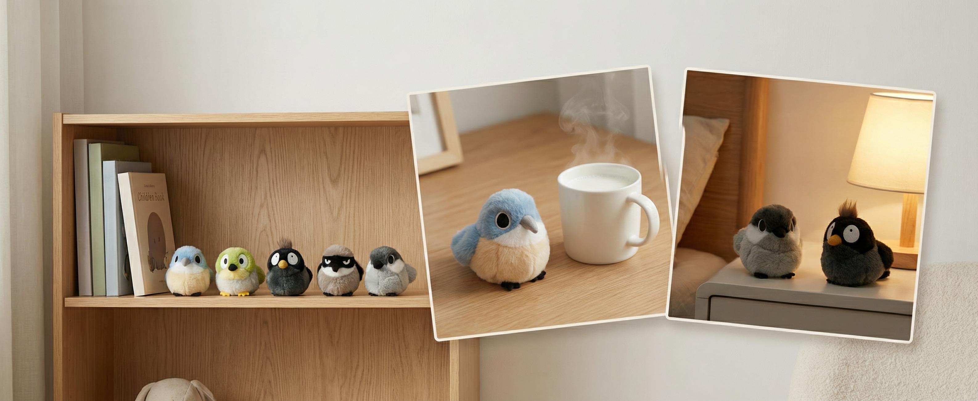 Cute Round Bird Plush Toy, Super Soft Chubby Stuffed Animal, Kawaii Desk Decor, Stress Relief Squeeze Toy, Gift for Kids & Adults Cute Round Bird Plush Toy, Super Soft Chubby Stuffed Animal, Kawaii Desk Decor, Stress Relief Squeeze Toy, Gift for Kids & Adults