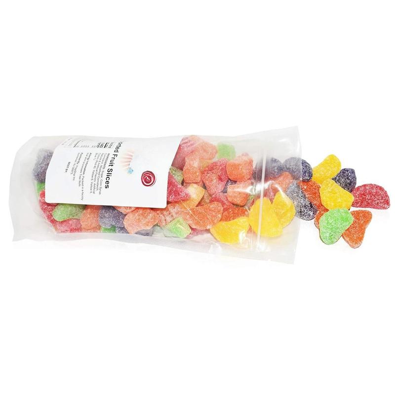 Sarah's Candy Factory Assorted Fruit Slice Candy in Resealable Bag, 2.5 Lbs